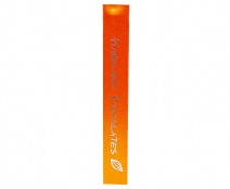 DoubleFaceSatin Handmade Chocolates orange/silver